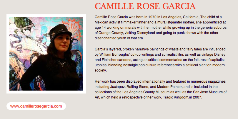 Camille Rose Garcia's bio