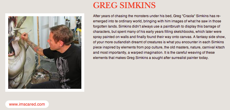 Greg Simkin's bio