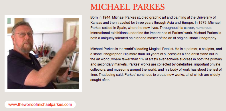 Michael Parkes's bio