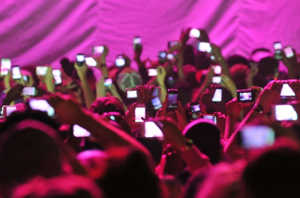 Cell Phones at a Concert